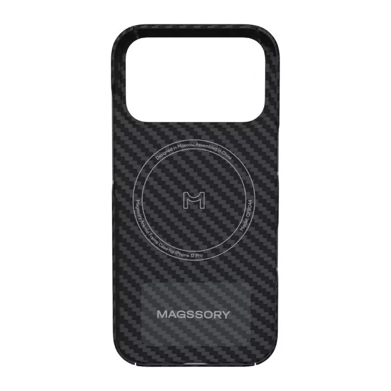 Чехол для смартфона Magssory Aramid Frame Case для iPhone 17 Pro Midnight (CFB044m)