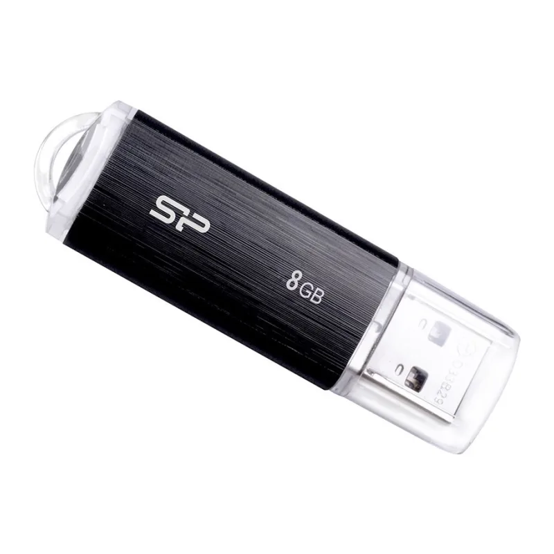 USB Flash-накопитель Silicon-Power Ultima U02 8GB Black (SP008GBUF2U02V1K)