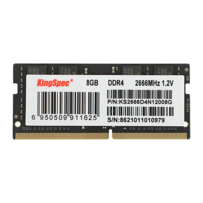 Оперативная память Kingspec SO-DIMM DDR4 DIMM 8Gb (KS2666D4N12008G)