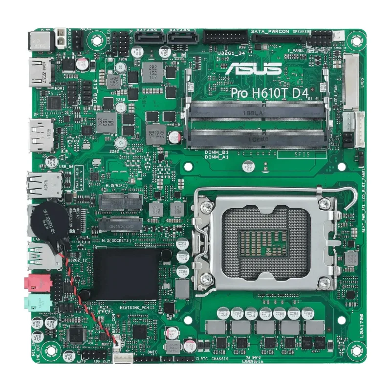 Материнская плата ASUS Pro H610T D4-CSM (90MB1AM0-M0EAYC)