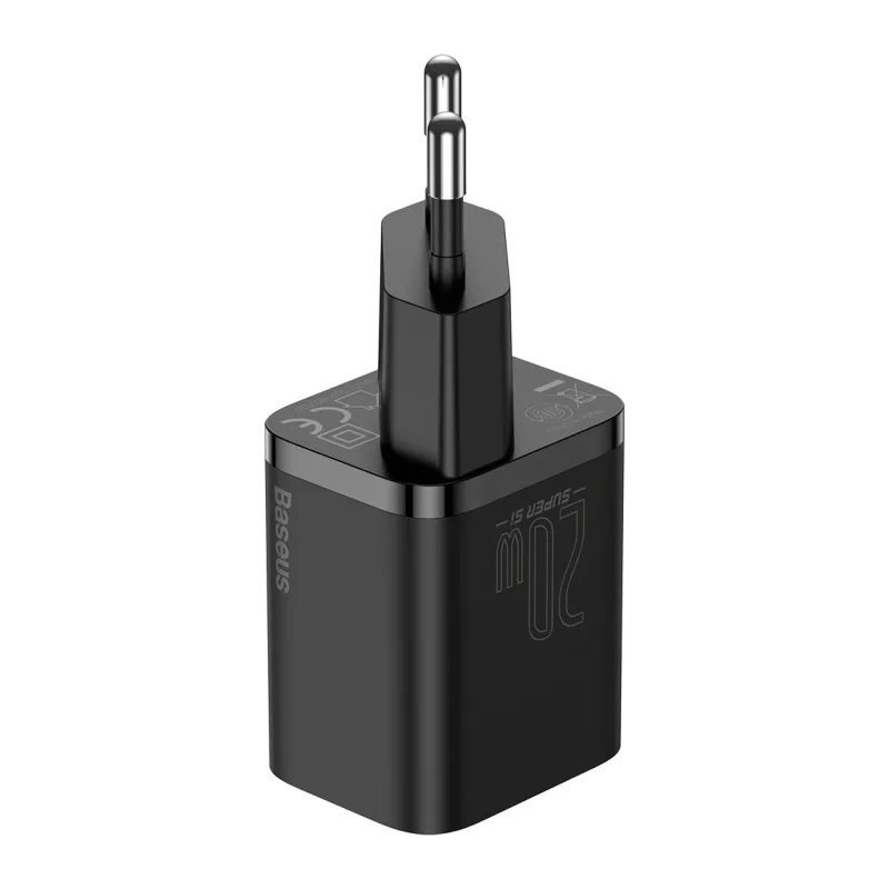 Сетевое зарядное устройство Baseus Super Si 20W EU Black (CCSUP-B01)