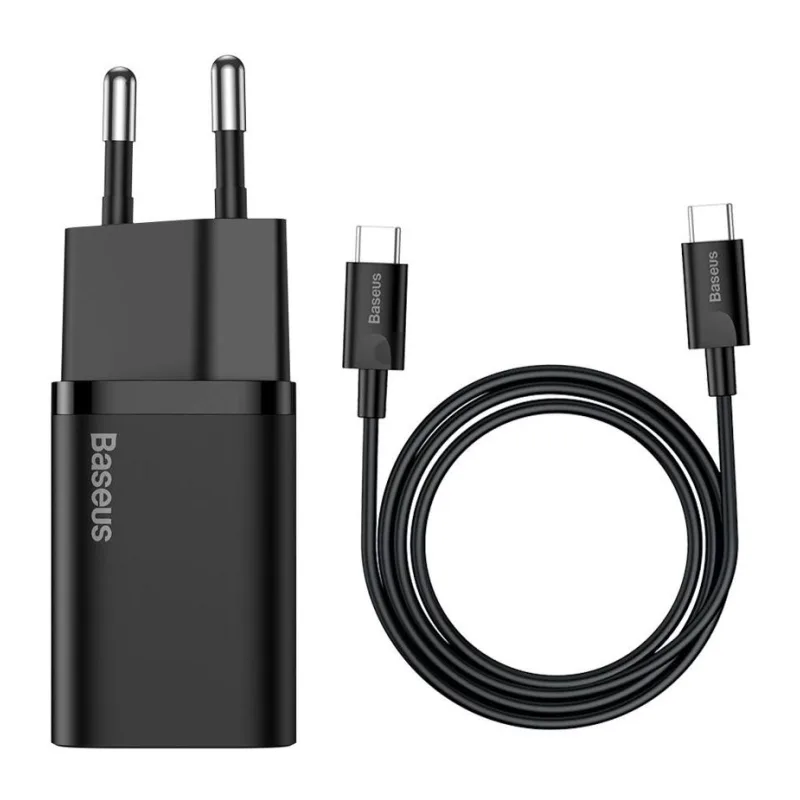 Сетевое зарядное устройство Baseus Super Si 25W Black (TZCCSUP-L01)