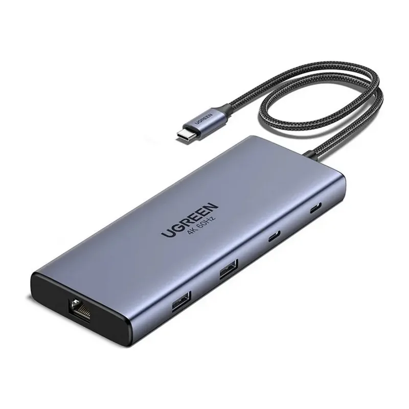 Док-станция Ugreen CM639 Space Gray (45380)