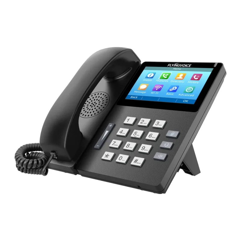 IP-телефон Flying Voice FIP15G Plus черный