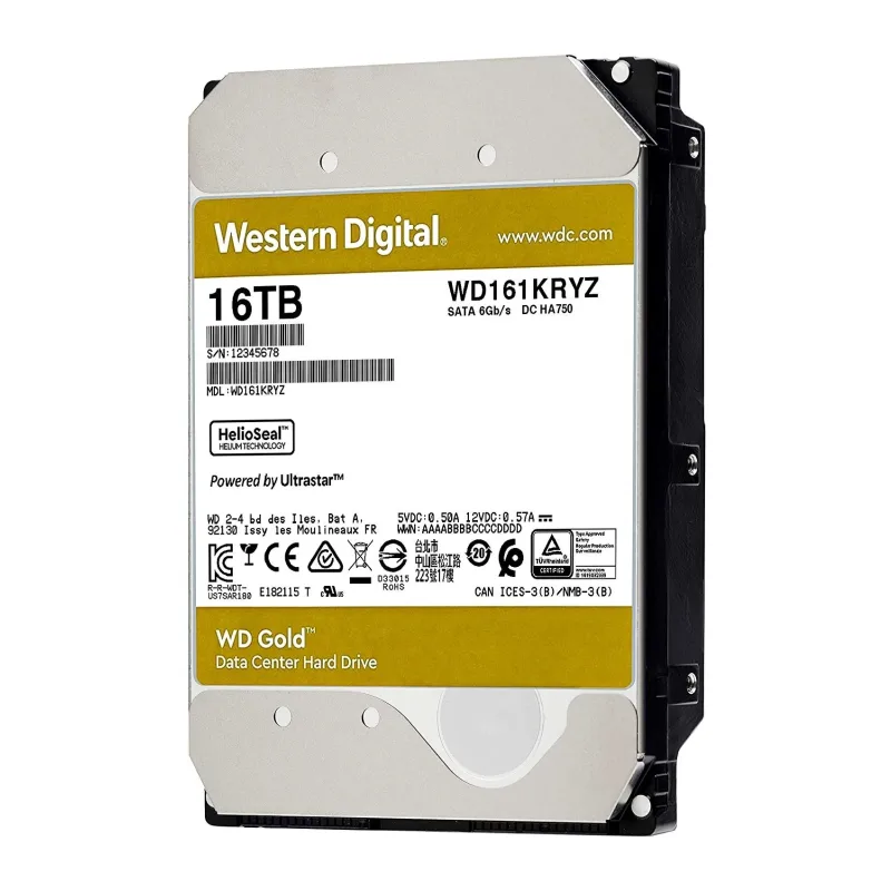 Жесткий диск WD Gold 16TB (WD161KRYZ)