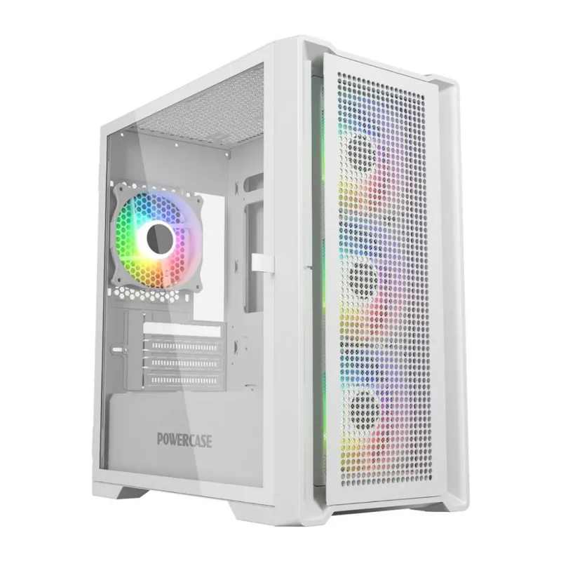 Корпус Powercase Alisio Micro X4W V2 белый без БП (CAMCXW-A4)