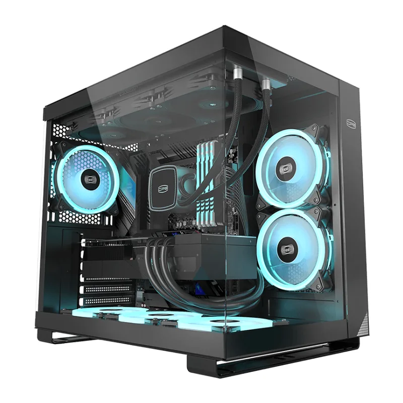 Корпус PCCooler C3 T500 ARGB BK черный без БП (C3-T500BKD6-GL)