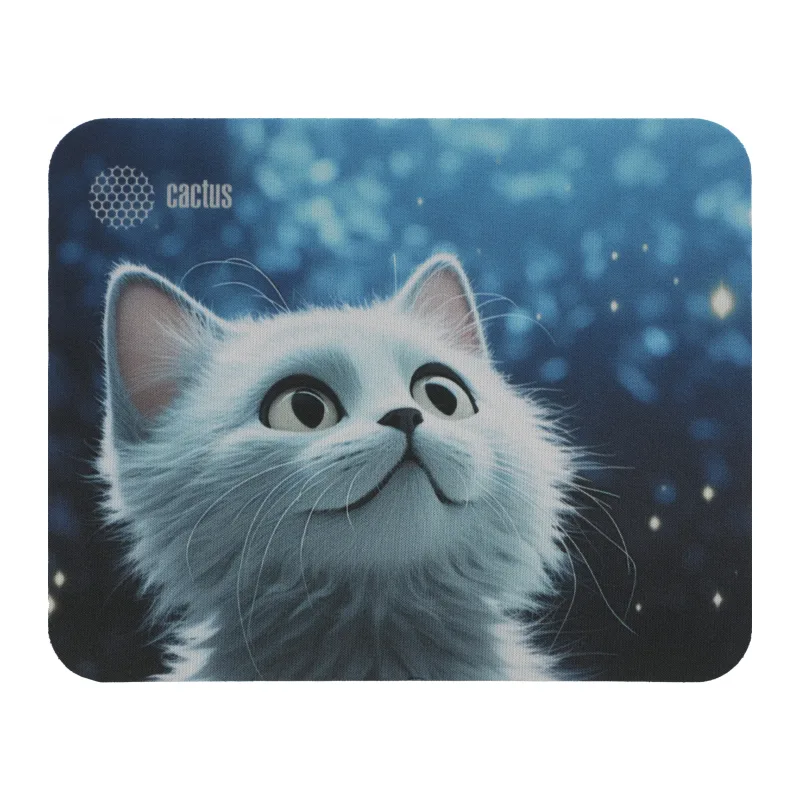Коврик для мыши Cactus White Cat (CS-MPC-P06XS)