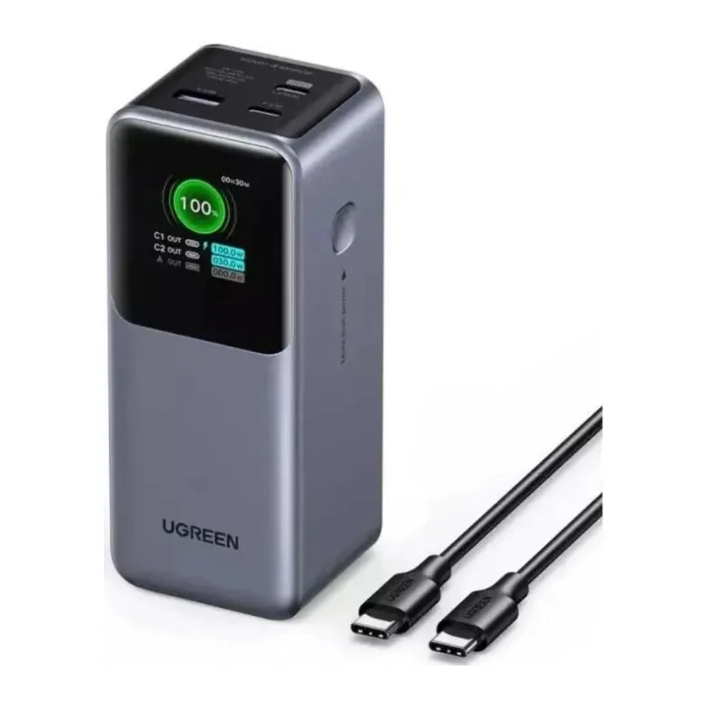 Портативное зарядное устройство Ugreen PB721 Space Gray (35524B)