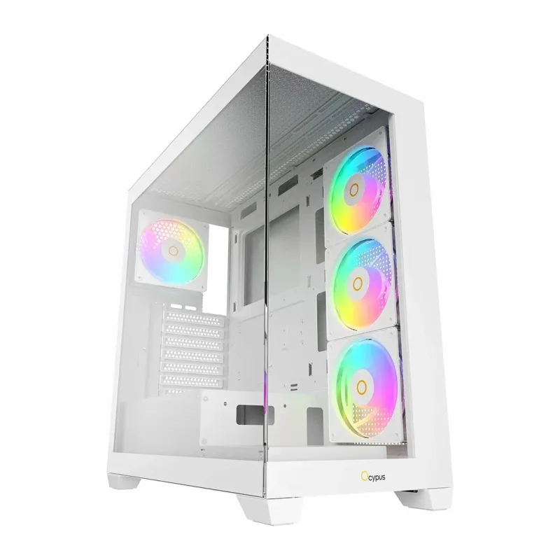 Корпус Ocypus Gamma C72 WH ARGB (Gamma-C72-WHD400XX-GL)