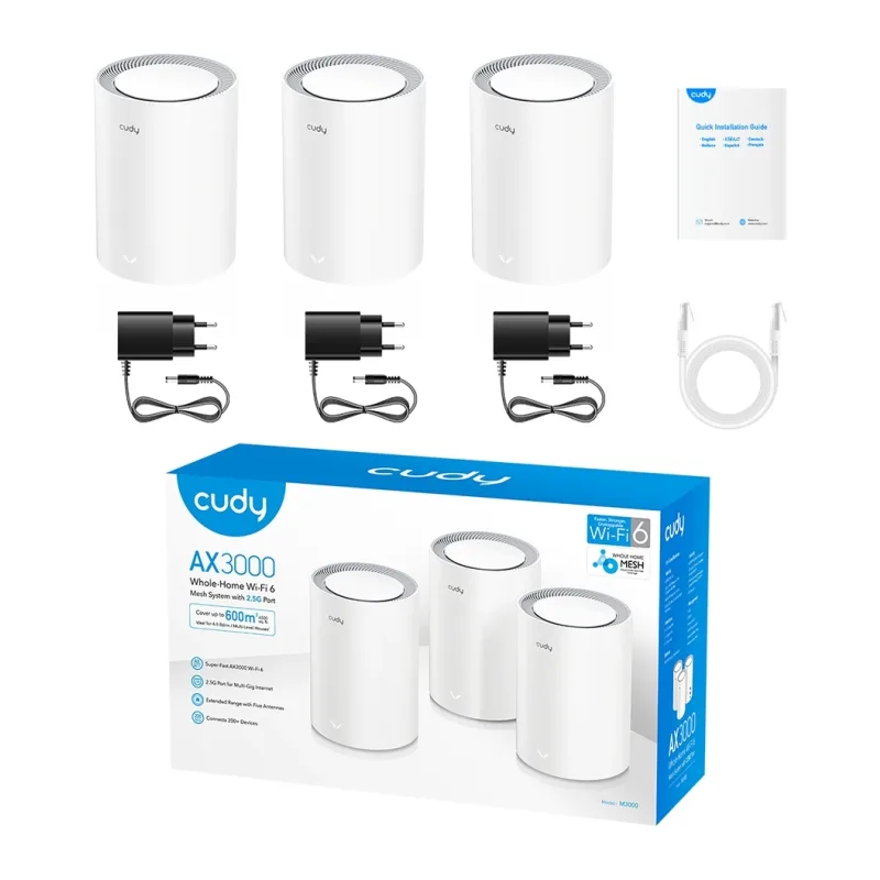 Mesh-система Cudy M3000 3-Pack белый