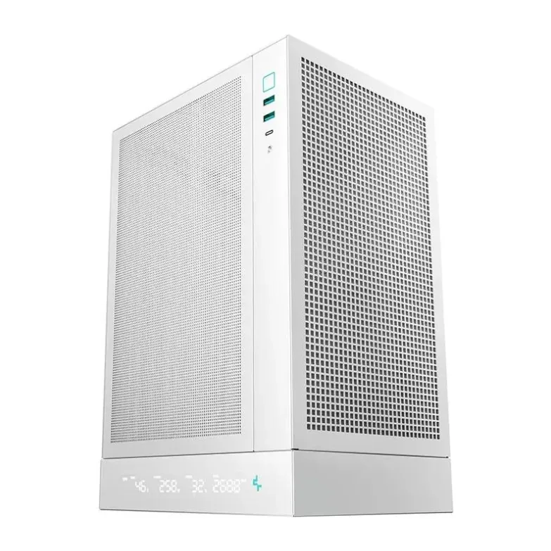 Корпус DeepCool CH170 Digital WH без БП (R-CH170-WHNPI0D-G-1)