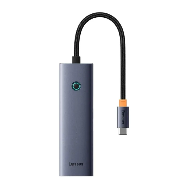 USB-хаб Baseus BS-OH108 Space Grey (B0005280A813-03)
