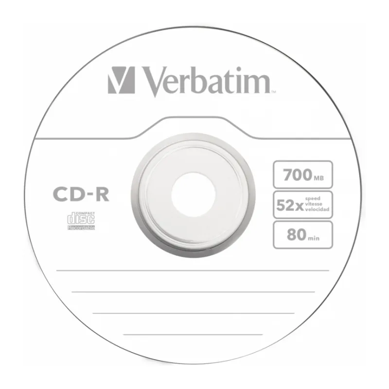 CD-R диск Verbatim Extra Protection Slim Case 10шт (43415)