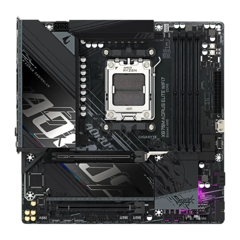 Материнская плата Gigabyte X870M Aorus Elite WF7