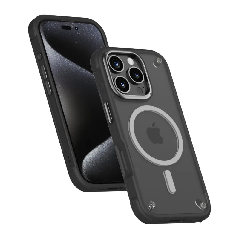 Чехол для смартфона Momax CaseForm Air для iPhone 16 Pro Max Black (MUAP24XLD)