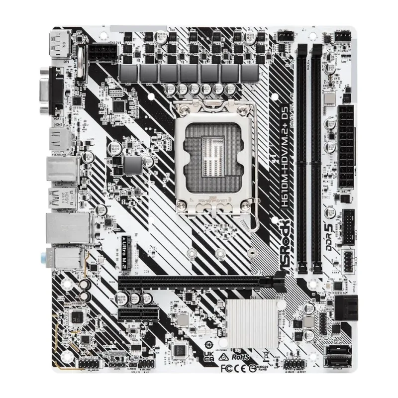 Материнская плата Asrock H610M-HDV/M.2+ D5 DDR5