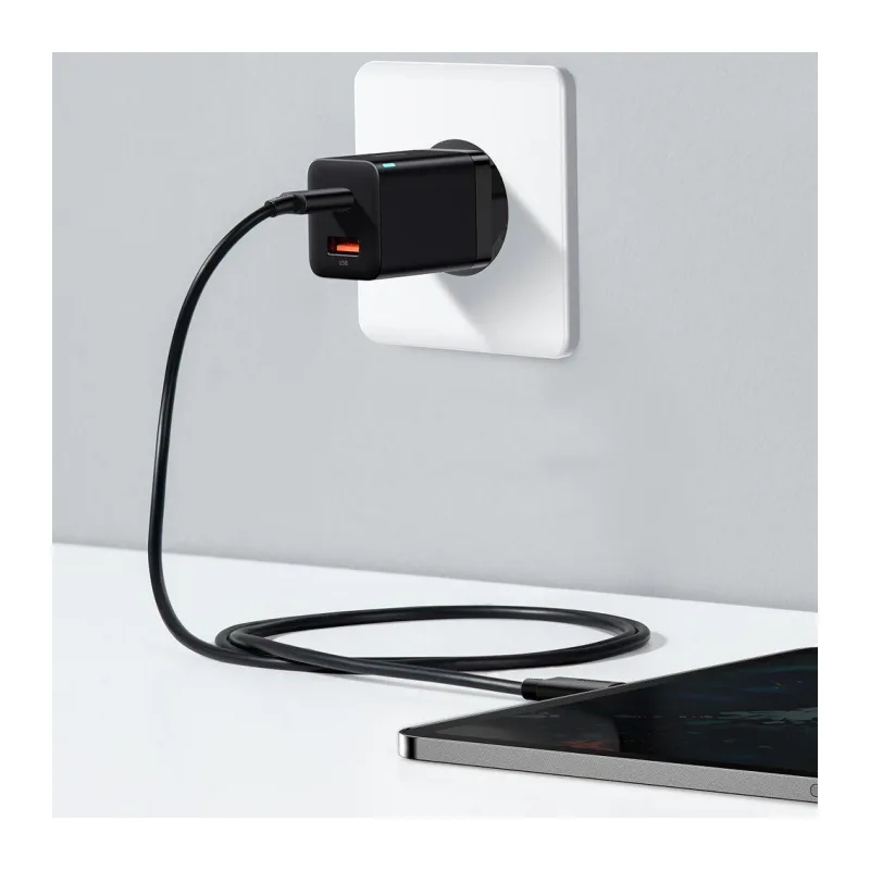 Сетевое зарядное устройство Baseus Super Si Pro 30W EU Black (CCSUPP-E01)