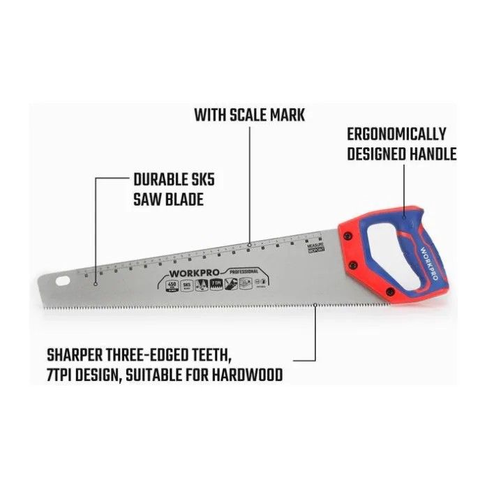 Ножовка WorkPro WP215035