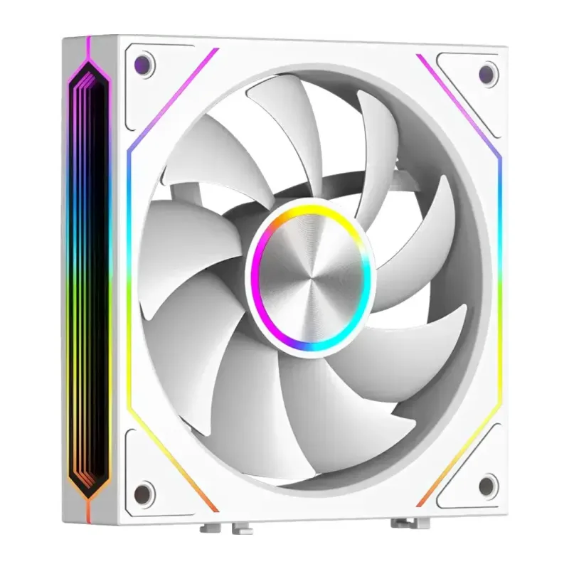 Вентилятор для корпуса PCCooler F3 X120 ARGB белый (F3X120-WHAC112-GL)
