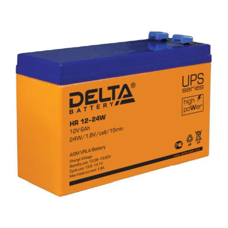 Аккумулятор для ИБП Delta HR 12-24W