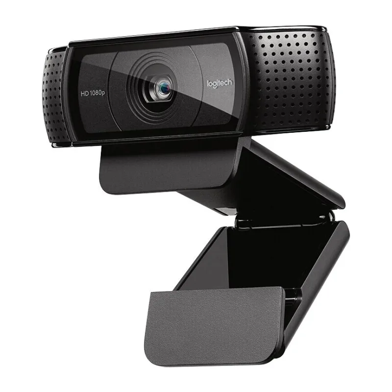 Веб-камера Logitech C920e черный (960-001086)