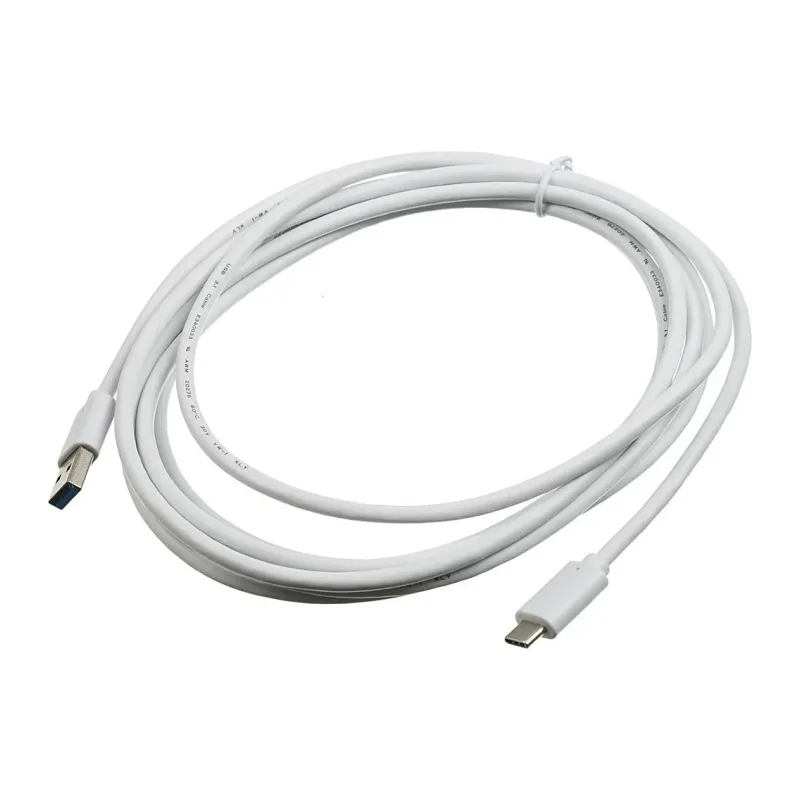 Кабель Buro BHP USB-TPC-3W 3м белый