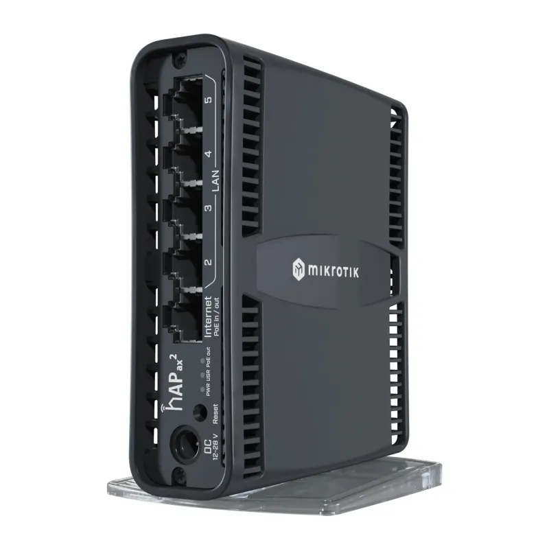 Беспроводной маршрутизатор MikroTik hAP ax2 (C52IG-5HAXD2HAXD-TC)