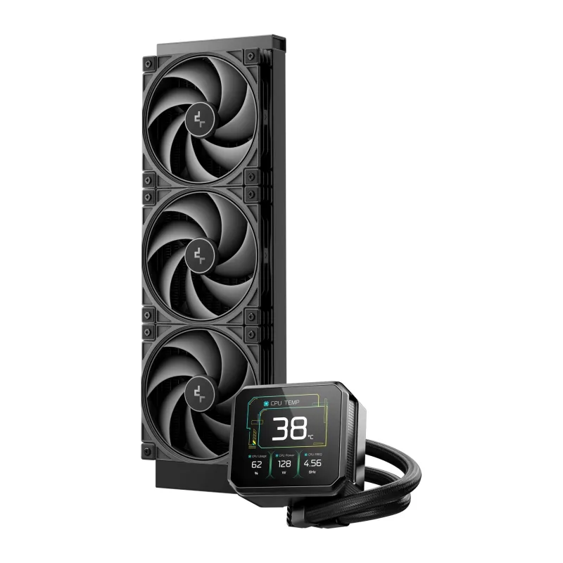 Система жидкостного охлаждения для процессора DeepCool Spartacus 360 черный (R-SPT360-BKDSMP-G-1)