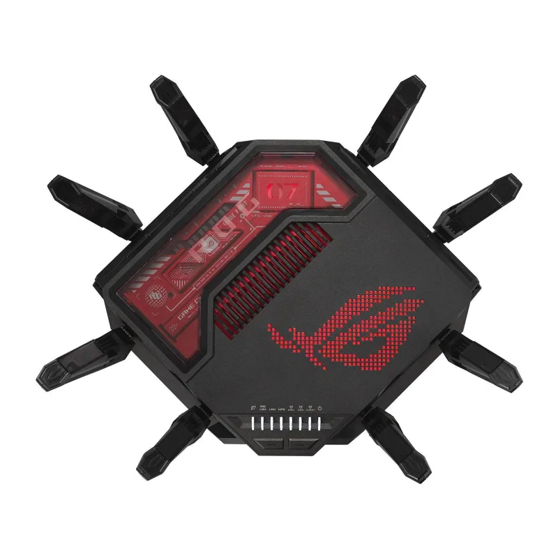 Роутер Asus ROG Rapture GT-BE19000 черный (90IG0850-MO9A0V)