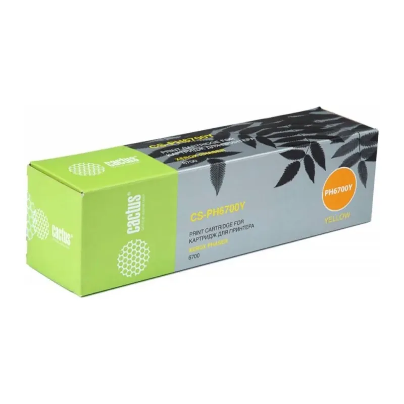 Картридж Cactus 106R01525 желтый (CS-PH6700Y)