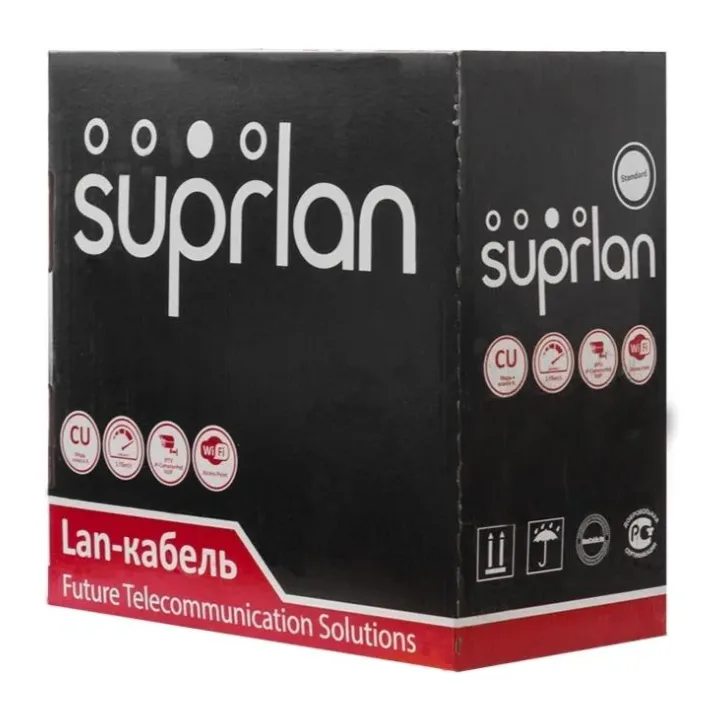 Кабель информационный Suprlan 01-0325-1 черный