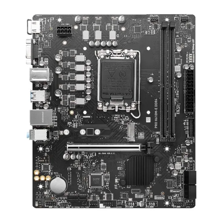 Материнская плата MSI Pro H610M-E DDR4