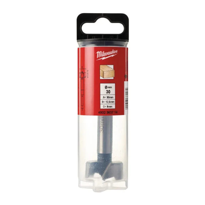 Сверло Milwaukee Forstner 30x50/90мм (4932363714)