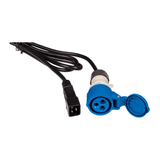 Шнур питания Lanmaster LAN-PP9F/20-2.5-BK черный