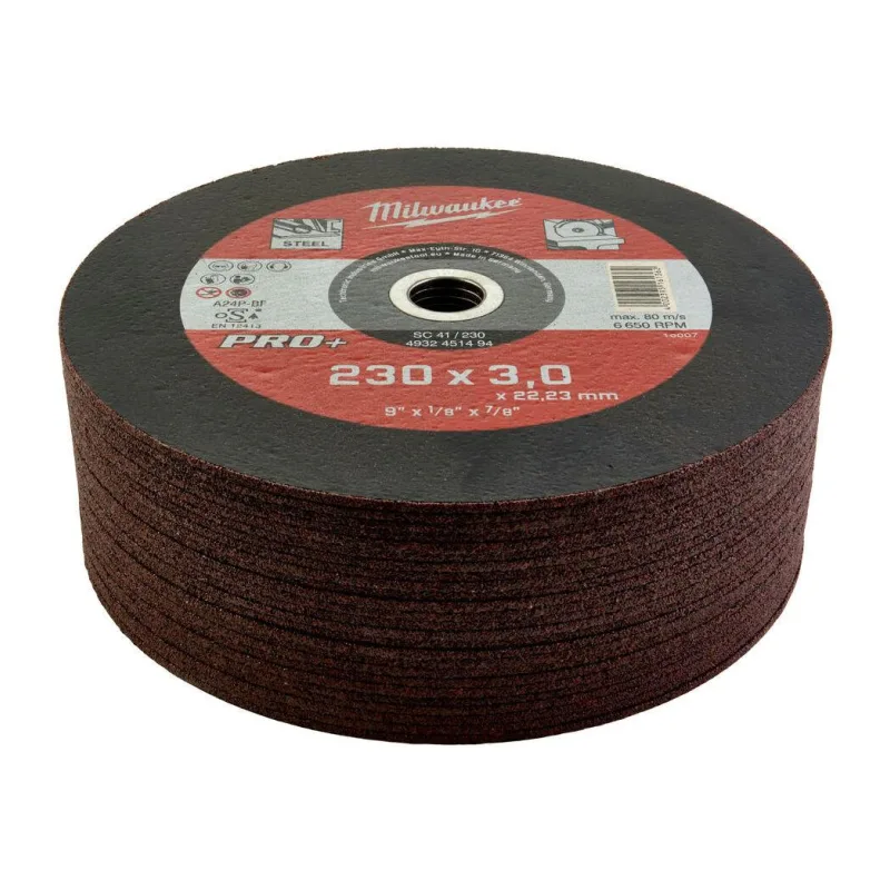 Диск отрезной Milwaukee PRO+ SC41 230x3 (4932451494)