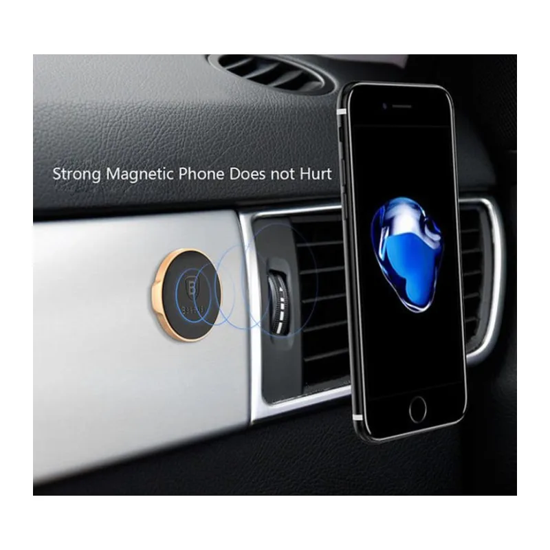 Держатель для смартфона Baseus Magnet Iron Suit Silver (ACDR-A0S)