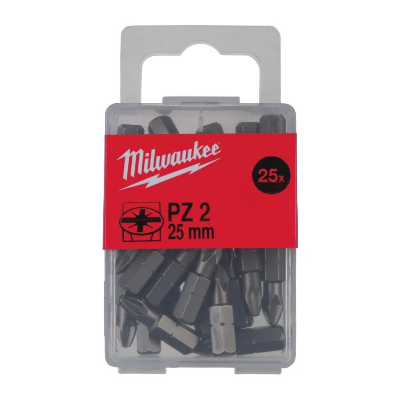 Бита Milwaukee PZ2 25мм 25шт (4932399590)