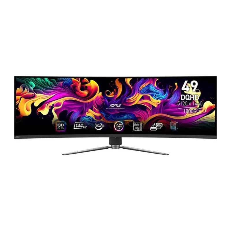 Монитор MSI MPG 491CQP черный (9S6-3FA84T-010)