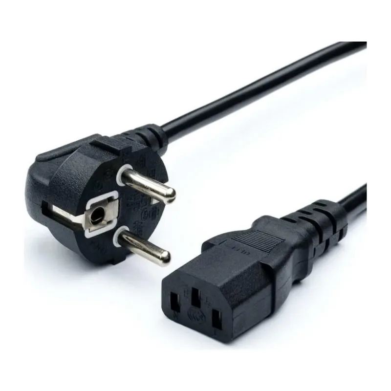 Кабель питания GoPower CEE 7/7-C13 3.0M Black (00-00027328)