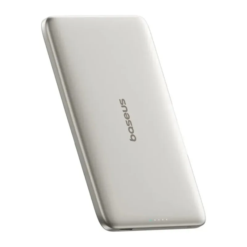 Портативное зарядное устройство Baseus PicoGo AM41 Ultra-Slim Magnetic PPKPC-0520 Natural Titanium (P1007680C853-00)
