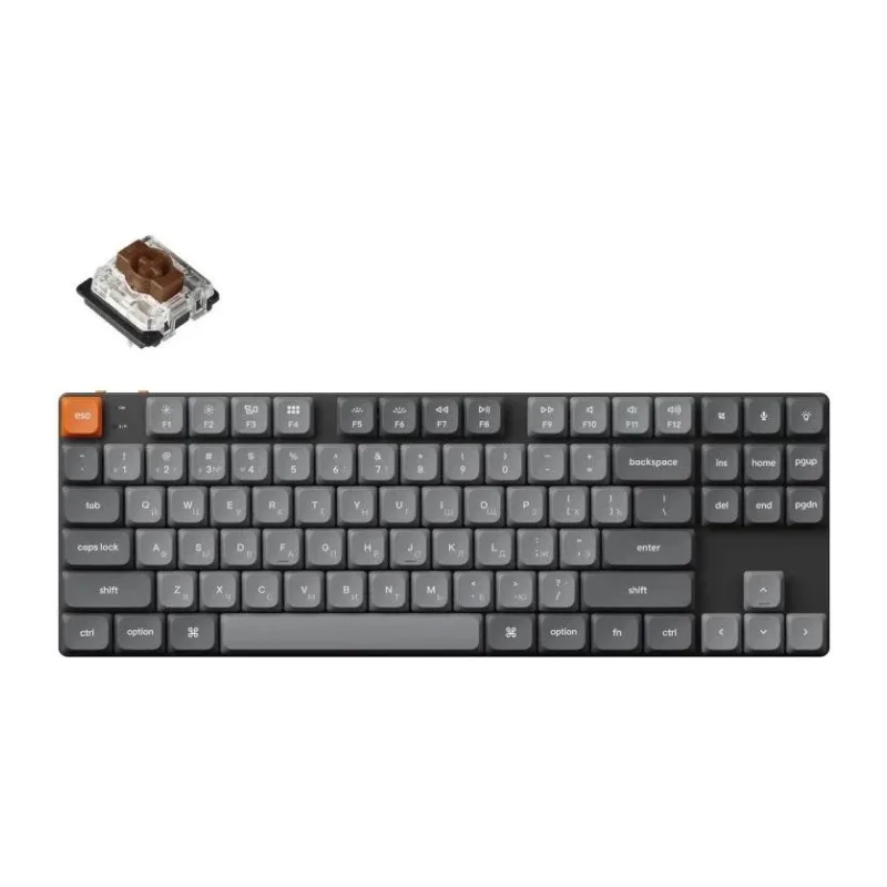 Клавиатура Keychron QMK K1 Max Brown Switch (K1M-H3-RU)