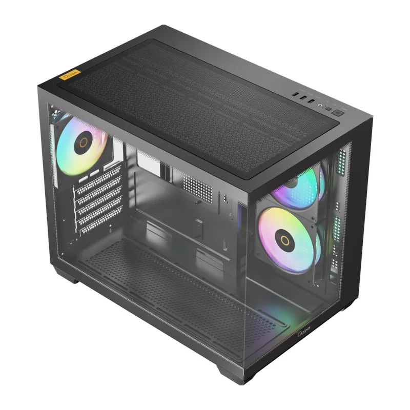 Корпус Ocypus Gamma C54 BK ARGB без БП черный (Gamma-C54-BKD300XX-GL)