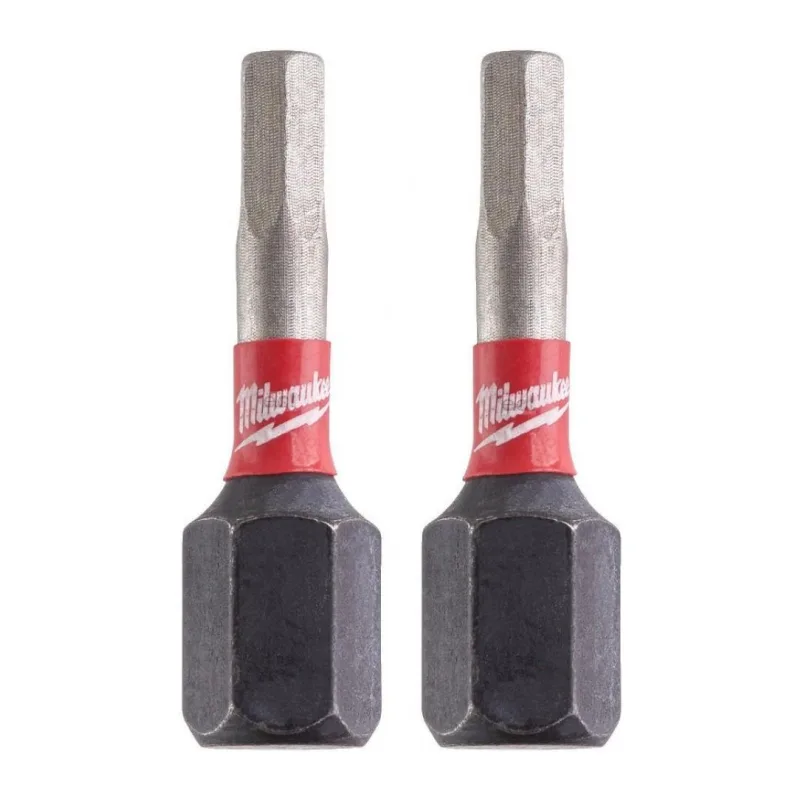 Бита Milwaukee Shockwave Hex3 25 мм 2шт (4932430894)