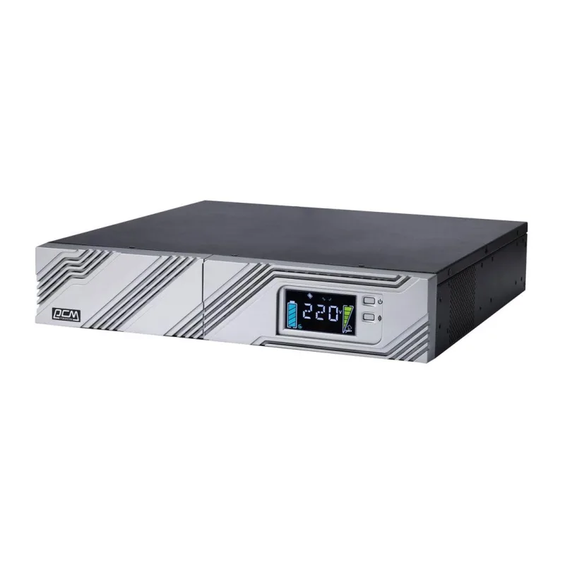 Источник бесперебойного питания Powercom Smart King RT LCD (SRT-1000A)