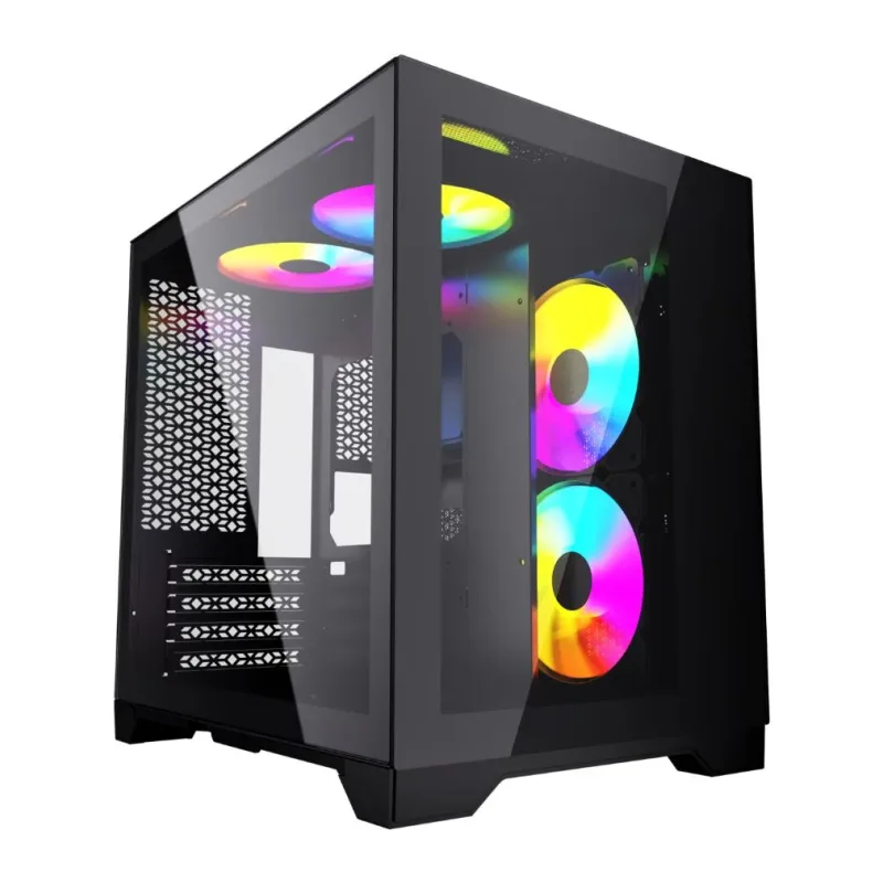 Корпус Powercase Vision Micro черный (CVBM-L4)