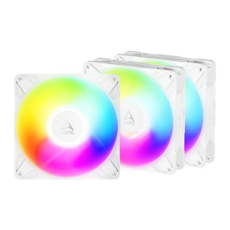 Вентилятор для корпуса Arctic P14 Pro Reverse A-RGB White 3 Pack (ACFAN00328A)