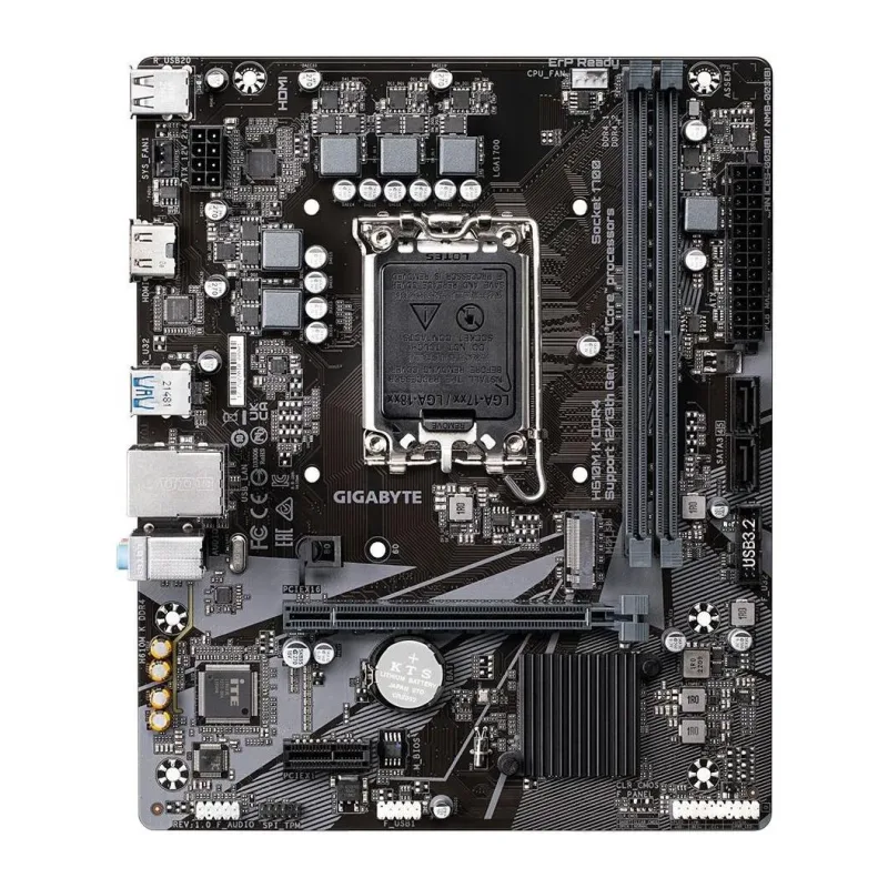 Материнская плата GigaByte H610M K DDR4 Soc-1700 Intel rev. 1.0