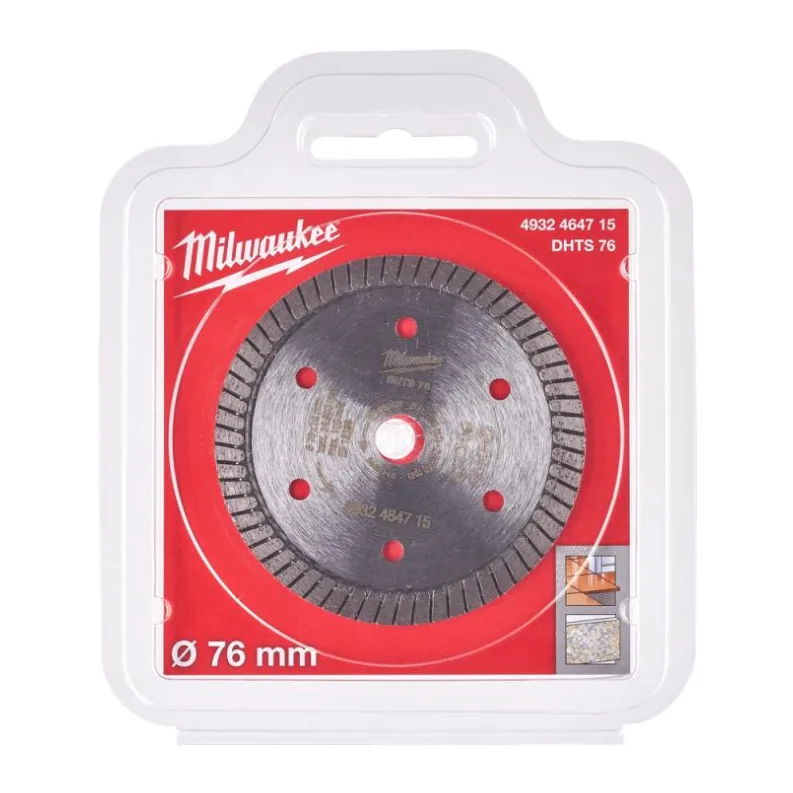 Диск алмазный Milwaukee DHTS 76мм (4932464715)