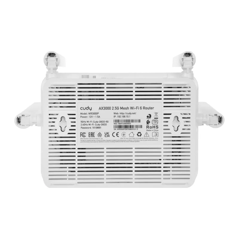 Роутер Cudy WR3000P белый